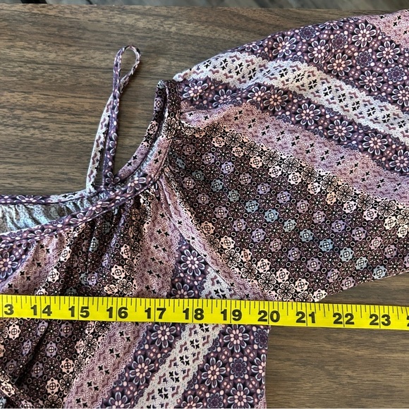 🌟Adora cold shoulder bohemian Top S - Picture 10 of 12